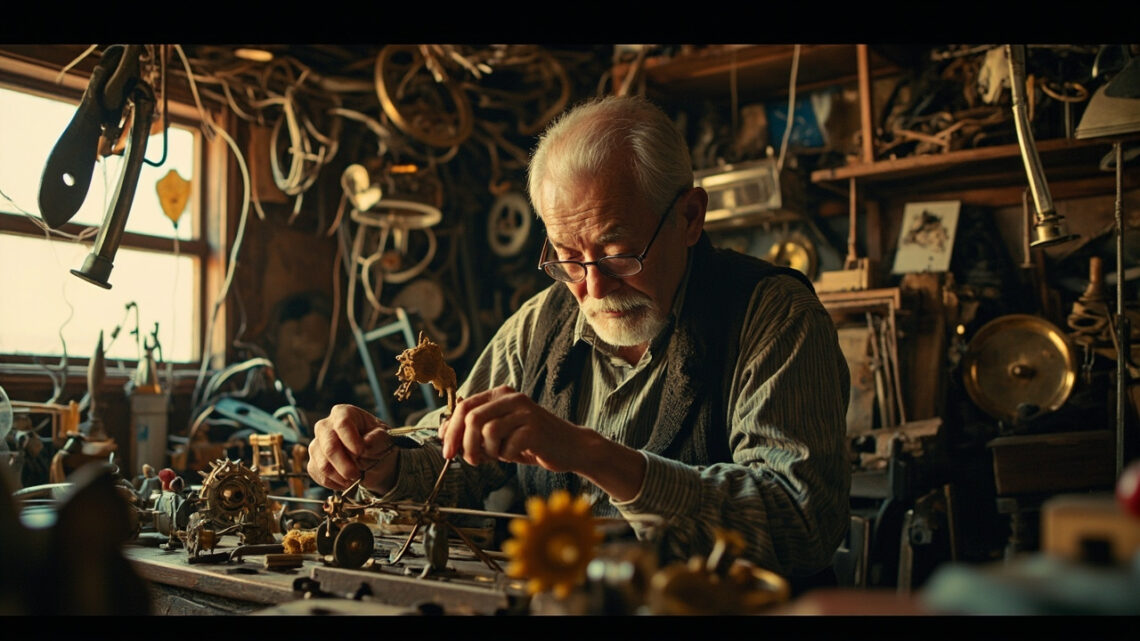 Édouard Bahr « Vieux Bricole » : portrait d’un inventeur de 83 ans