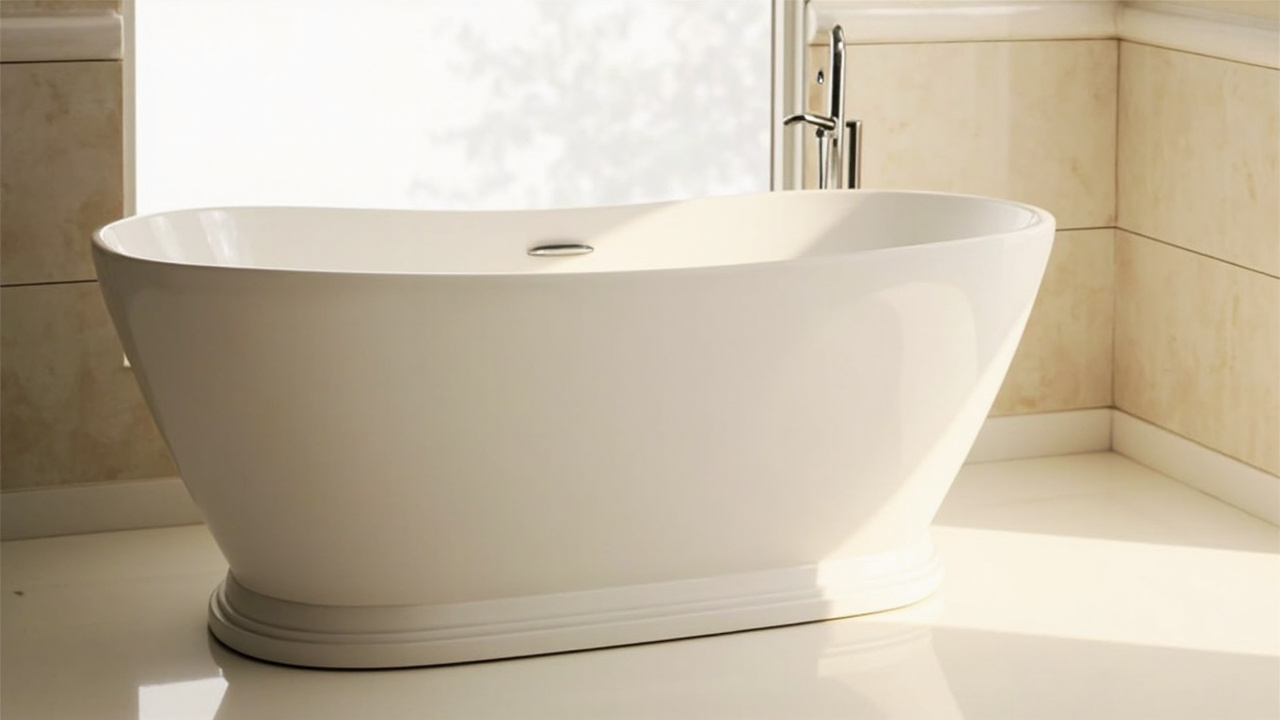 Baignoire avec mesure de hauteur  
Normes et conseils pour baignoire